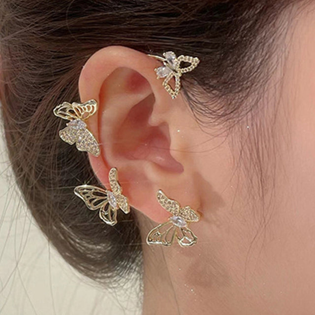 Butterfly Ear Clip