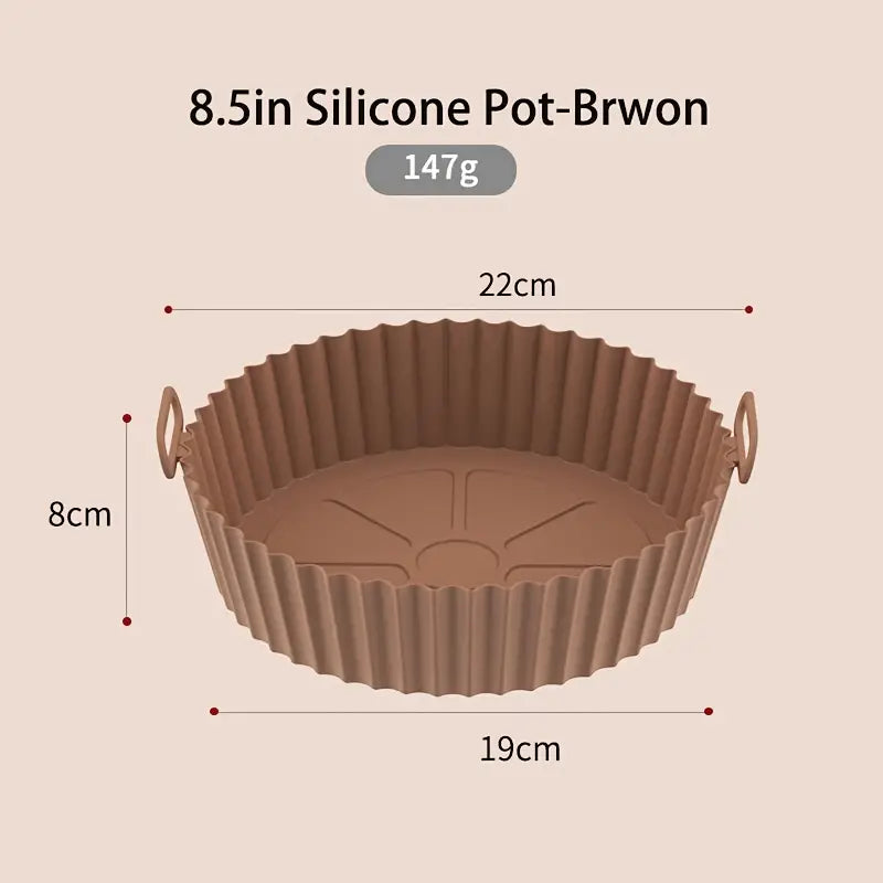 2pcs Reusable Silicone Cushions for Air Fryer & Oven