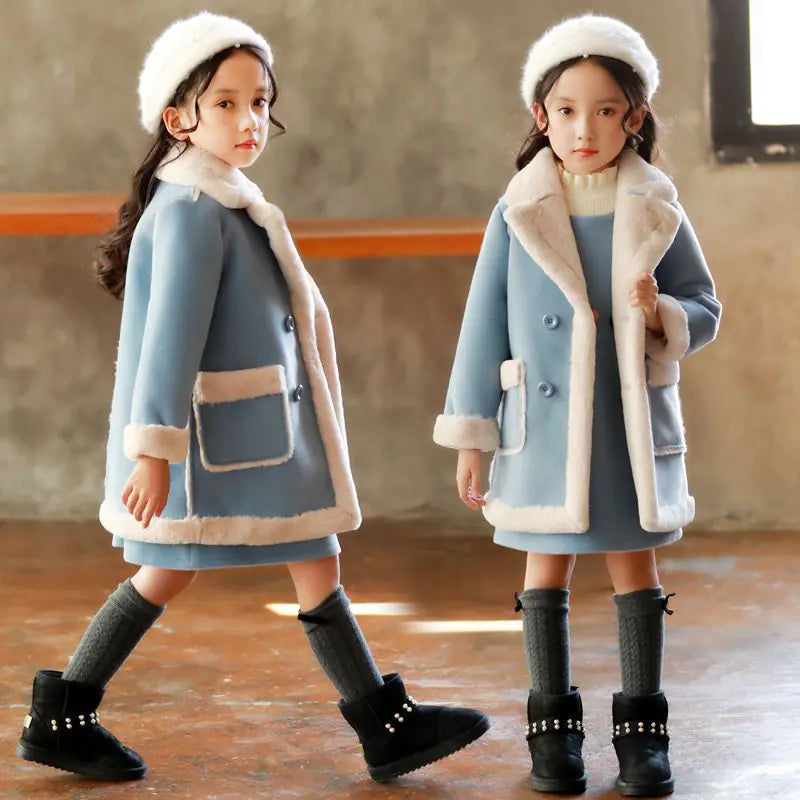 Elegant Childrens Over Coat