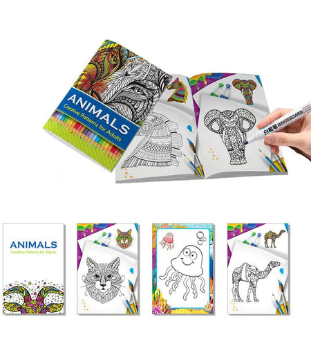 Children's Coloring Book for Early Education & Relaxation