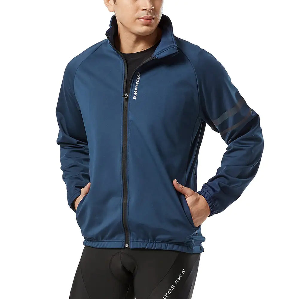 Men's Fleece Cycling Clothing for Outdoor Sports