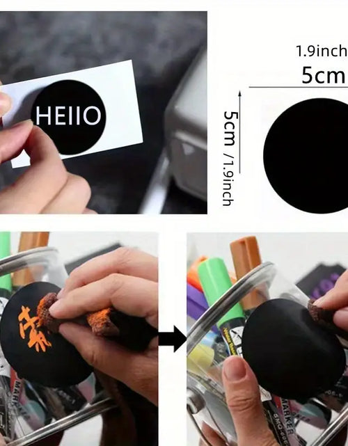 Load image into Gallery viewer, 120pcs Erasable Chalkboard Labels with Pen for Jars

