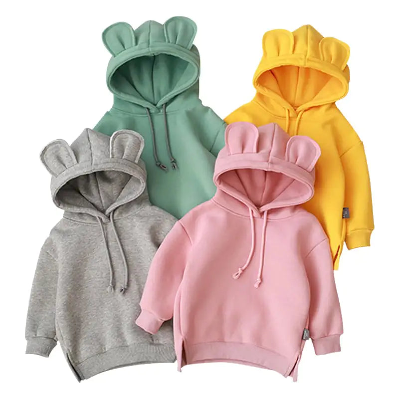 Girls Breathable Cotton Hoodie