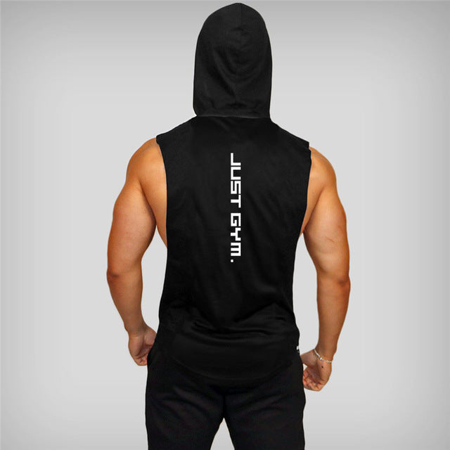 Men's GYM Sleeveless Hoodies