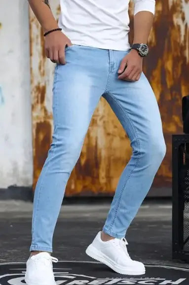 Mens Slim Vintage Jeans