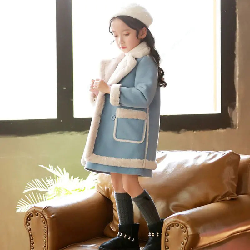 Elegant Childrens Over Coat