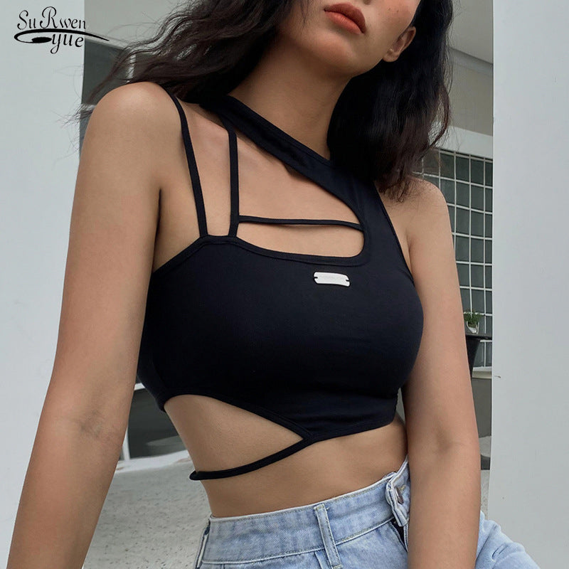 Sleveless Crop-Top
