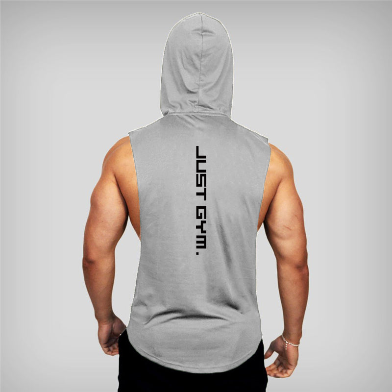 Men's GYM Sleeveless Hoodies