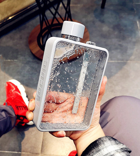 Flat Water Bottle