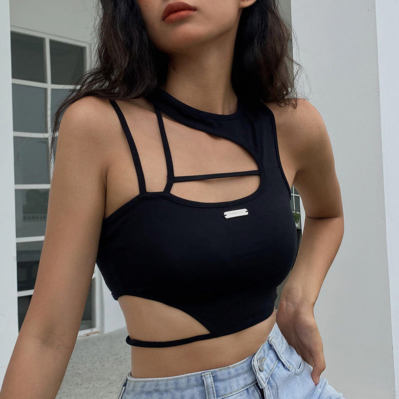 Sleveless Crop-Top