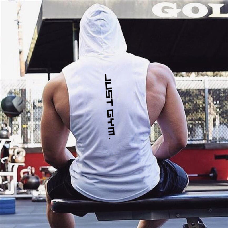Men's GYM Sleeveless Hoodies